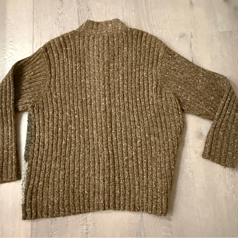 Vintage Cardigan full zip Dressbarn chunky Sweater size 14-16 - Picture 2 of 7